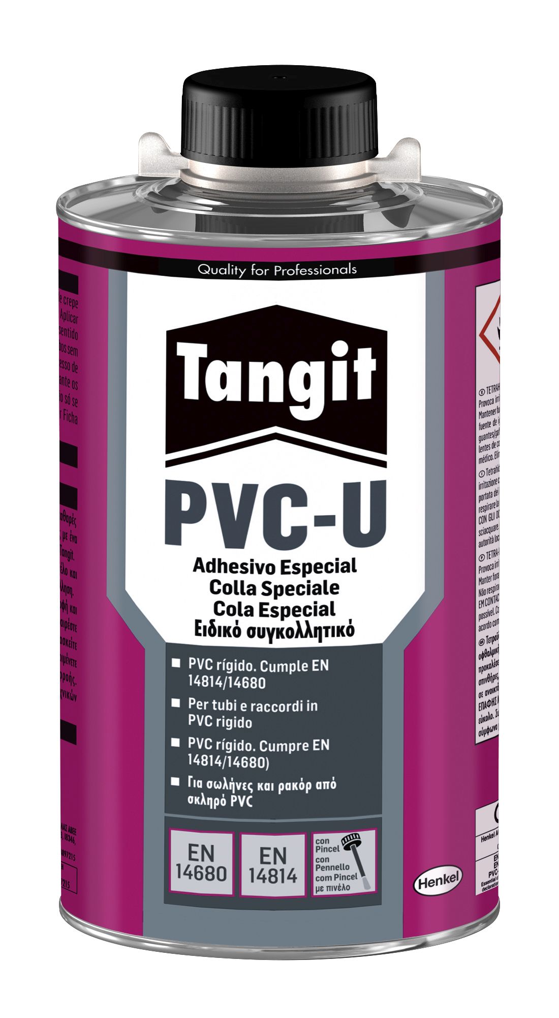 Tangit Adhesivo Pvc Con Pincel Lata Kg