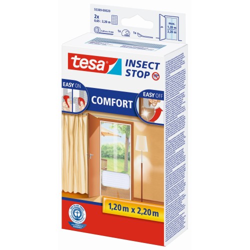 MALLAS PUERTA COMFORT 2 x 0,65x2,20m BLANCA