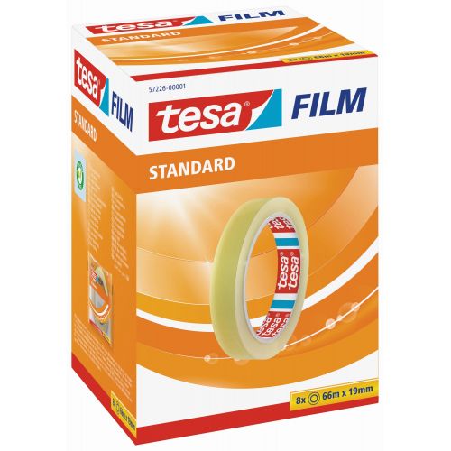 tesafilm Standard - Flow Pack - 66m x 19mm