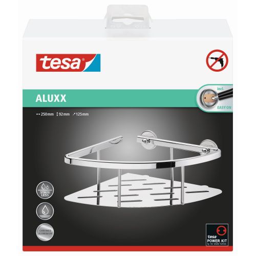 tesa Aluxx Cesta esquinera de ducha (Kit recambio BK43-2)