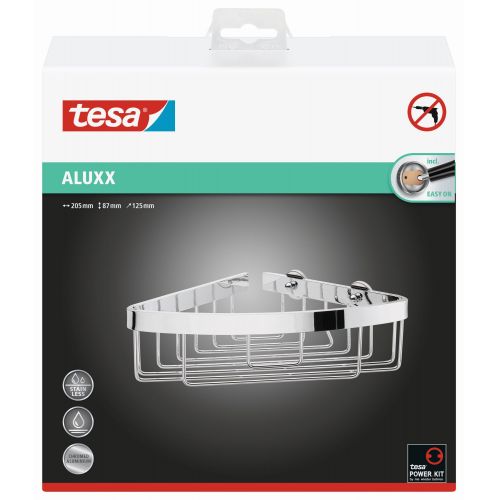 tesa Aluxx Cesta esquinera de ducha (Kit recambio BK43-2)