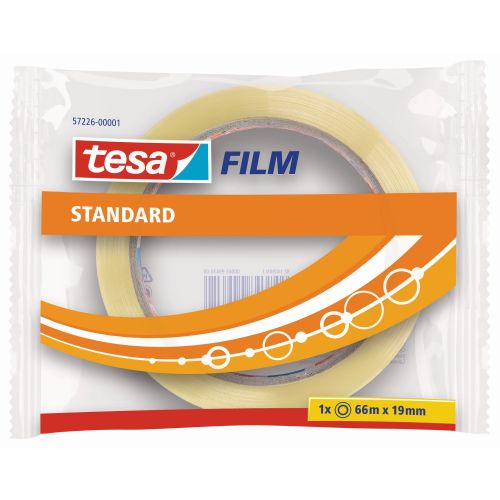 tesafilm Standard - Flow Pack - 66m x 19mm