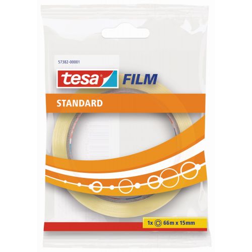 tesafilm Standard - Flow Pack - 66m x 15mm