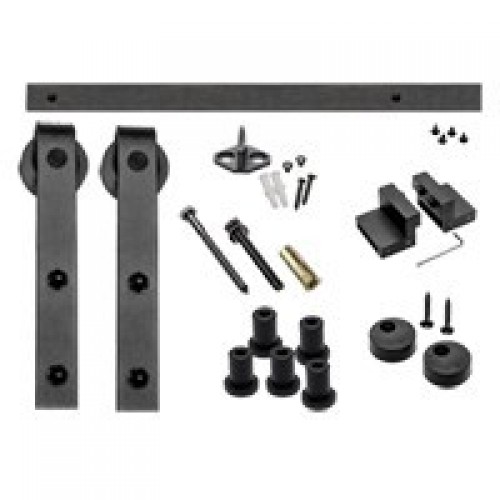 KIT PUERTA CORREDERA RUSTICO PCR01 2mts NE