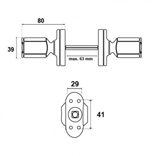 JGO POMO RECUPERABLE 6807 ALUM BL