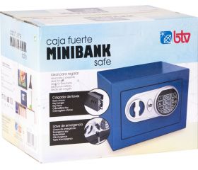 CAJA FUERTE MINIBANK AZUL