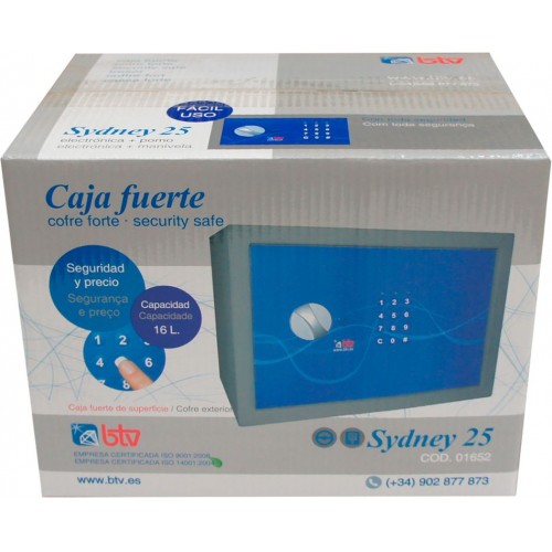 CAJA FUERTE SYDNEY E-25