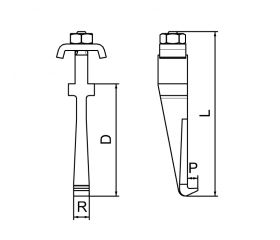 PATA RÍGIDA COMPLETA SERIE 1000-1000H-1000HF