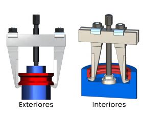 EXTRACTOR FORZA SERIE 1000 DE 2 PATAS