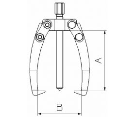 EXTRACTOR FORZA SERIE 2840T BRICO DE 3 PATAS