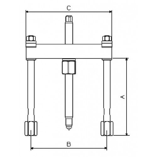 EXTRACTOR FORZA SERIE 1100 DE 2 ALARGADERAS