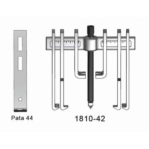 EXTRACTOR MULTIPLE FORZA SERIE 1800 CON 8 PATAS