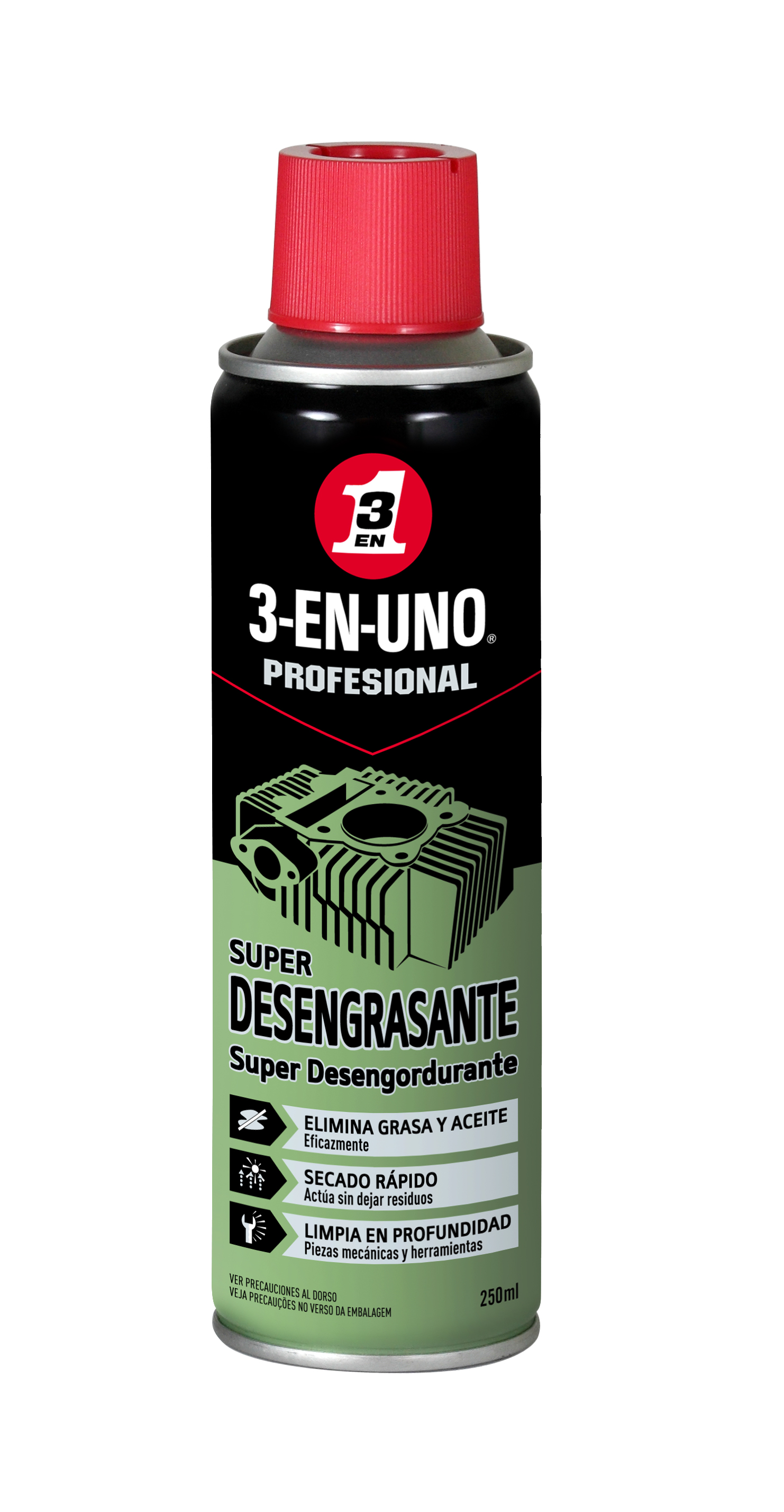 3-EN-UNO® Desengrasante Espuma 18oz X 2UND
