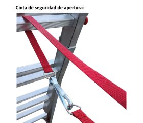 TELES | Escalera telescópica de aluminio multiusos súper profesional