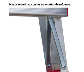 TELES | Escalera telescópica de aluminio multiusos súper profesional