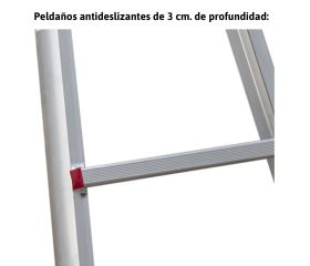 TELES | Escalera telescópica de aluminio multiusos súper profesional