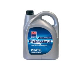 Profesional Super Multigrade Sae 20W50 5 L Ámbar. Plástico