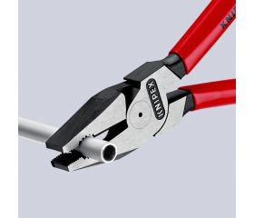 Knipex Alicate universal de fuerza con mangos recubiertos de plástico 225 mm