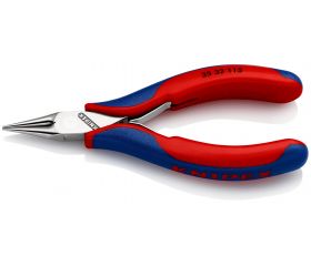 Knipex Alicate de montaje para electrónica, bocas redondas 115 mm