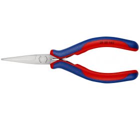 Knipex Alicate de montaje para electrónica, bocas planas 145 mm