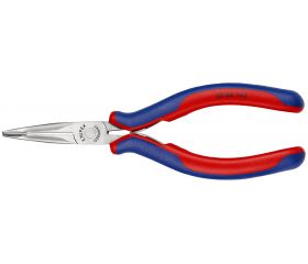 Knipex Alicate de montaje para electrónica, bocas 45º semiredondas 145 mm