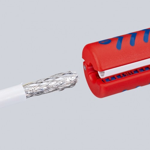 Knipex Pelacables para cable coaxial 100 mm