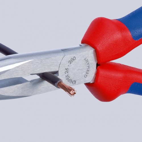 Knipex Alicate de montaje boca cigüeña (boca en ángulo 40º) 200 mm