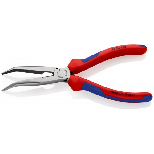 Knipex Alicate de montaje boca cigüeña (boca en ángulo 40º) 200 mm