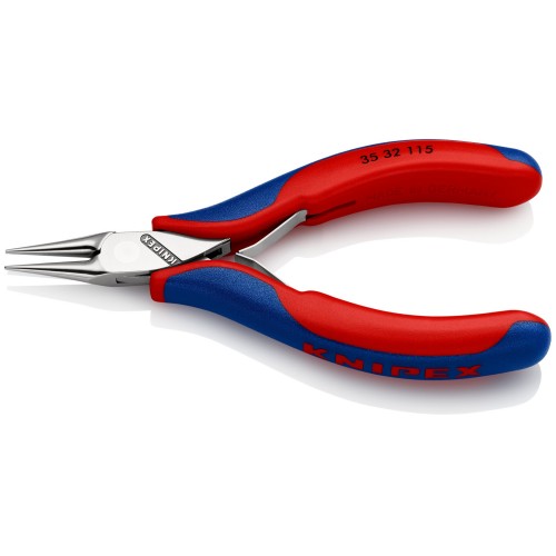 Knipex Alicate de montaje para electrónica, bocas redondas 115 mm