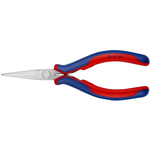 Knipex Alicate de montaje para electrónica, bocas planas 145 mm