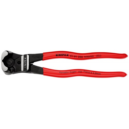 Knipex Alicate de corte frontal con efecto palanca 200 mm