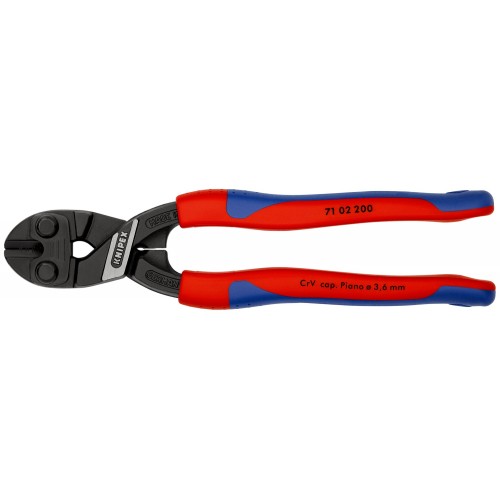 Knipex Cortante articulado Cobolt® - con mangos bicomponentes 200 mm