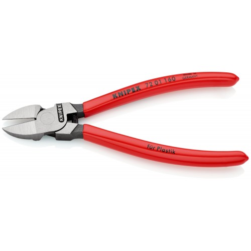 Knipex Alicate de corte diagonal para plástico 160 mm