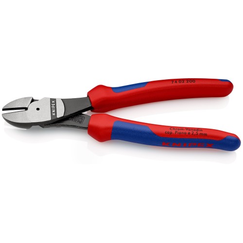 Knipex Alicate de corte diagonal de fuerza con mangos bicomponentes 200 mm