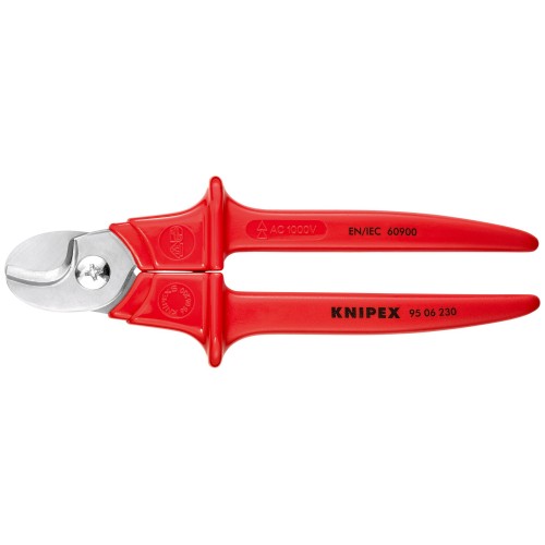 Knipex Alicate cortacables con mangos aislados por inmersión 230 mm