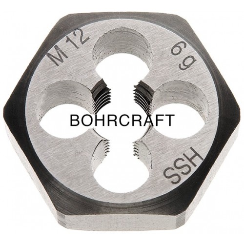 Bohrcraft Terraja hexagonal DIN 382 HSS // M 8 BC-UB