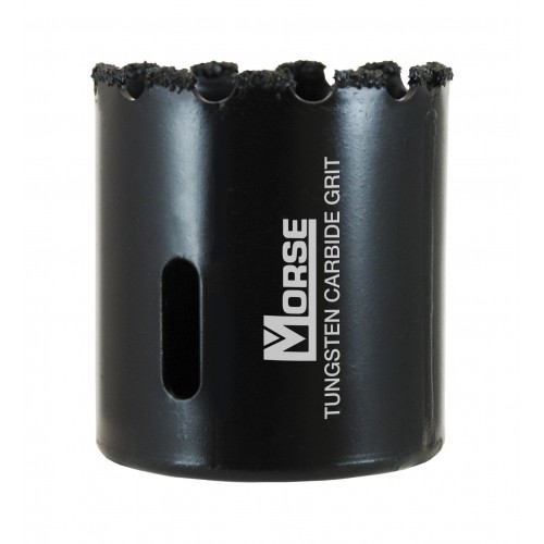 Morse Corona perforadora con polvo de carburo tungsteno 1 9/16