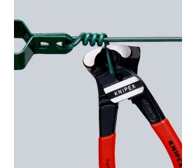 Knipex Alicate de corte frontal con efecto palanca 200 mm