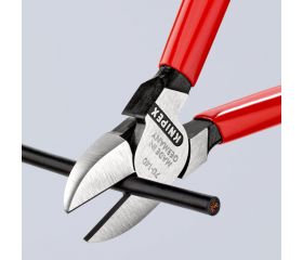 Knipex Alicate de corte diagonal con mangos recubiertos de plástico