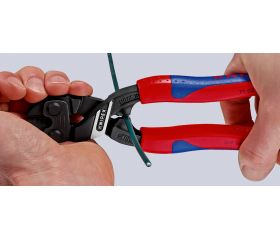 Knipex Cortante articulado Cobolt® - con mangos bicomponentes 200 mm