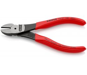 Knipex Alicate de corte diagonal de fuerza con mangos recubiertos de plástico 140 mm