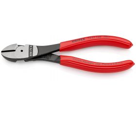 Knipex Alicate de corte diagonal de fuerza con mangos recubiertos de plástico 160 mm