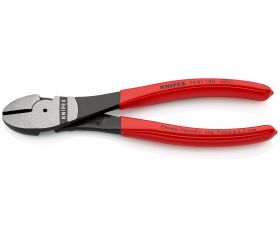 Knipex Alicate de corte diagonal de fuerza con mangos recubiertos de plástico 180 mm