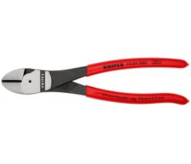 Knipex Alicate de corte diagonal de fuerza con mangos recubiertos de plástico 200 mm