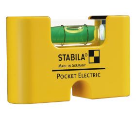 Stabila Nivel de burbuja Pocket Electric, 7 cm, (display de mostrador, 10 uds.)