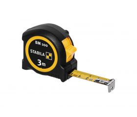 Stabila Flexómetro BM 100, 3 m, escala métrica