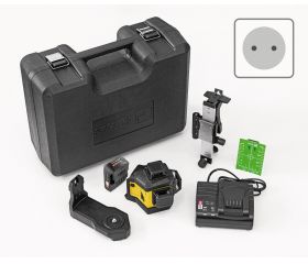 Stabila Láser multi-línea LAX 600 G, sistema de 12 V, set de 7 piezas, con batería y cargador (UE)