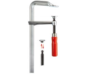 Bessey Tornillo de apriete de acero forjado GZ 100 mm