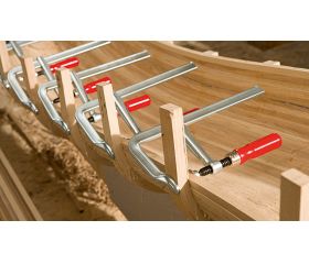 Bessey Tornillo de apriete de acero forjado GZ 100 mm