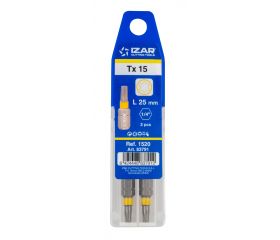 PUNTA ATORNILLAR DIN3126 STANDARD - 1520 - TORX 20 - L50 - (pack 2 uds.  -  EUR/pack)